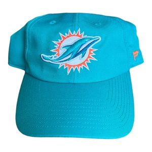 Miami Dolphins Hat Cap Adjustable Snapback Teal Fanatics NFL Mens Football Logo